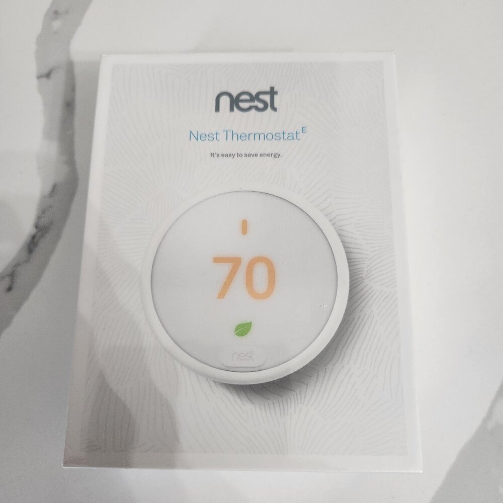 NEST THERMOSTAT E PROGRAMMABLE SMART THERMOSTAT FOR HOME